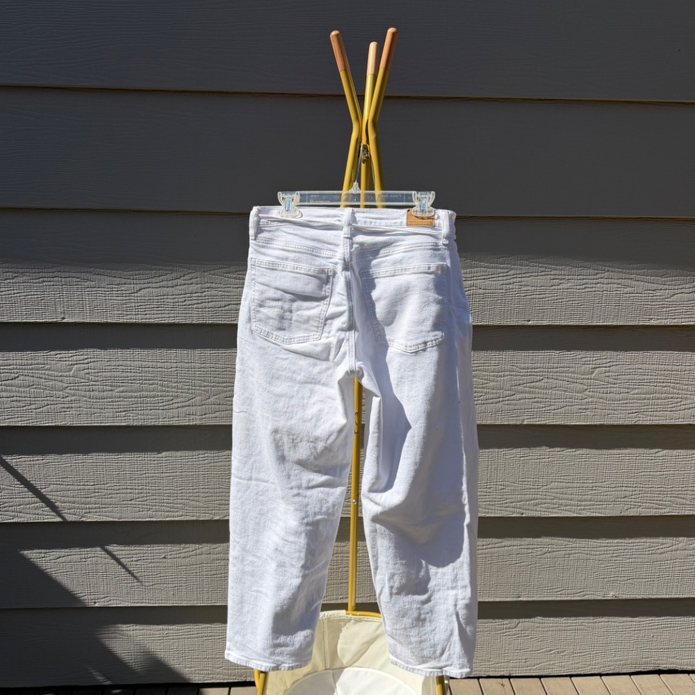 American Eagle Outfitters White Wide Leg Pants - Picture 7 of 12